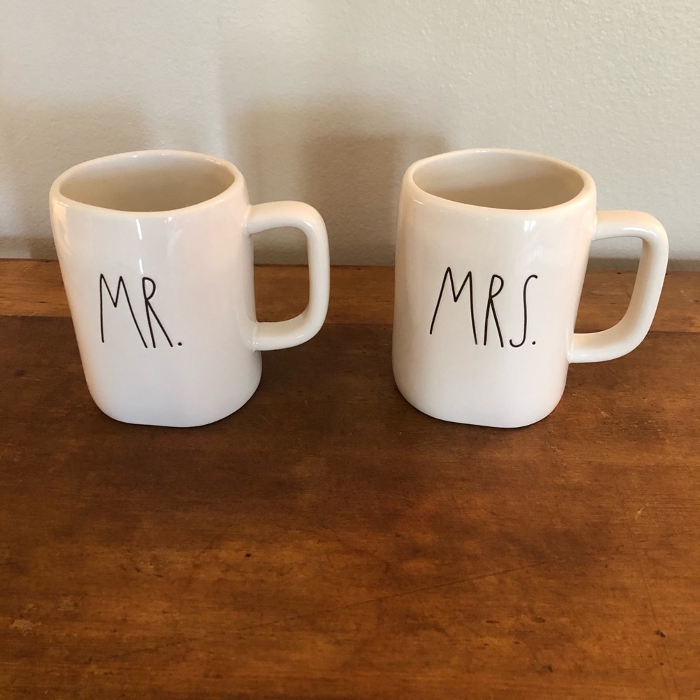 BOGO MUGS! Rae Dunn Mr. & Mrs. Mugs